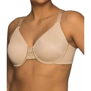 Vanity Fair Beauty Back Full Figure Underwire Minimizer 76080 - DAMASK 34G NWT